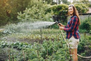 Be certain your water source is near your garden bed